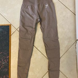 Gymshark Vital Seamless 2.0 Leggings - Taupe Marl